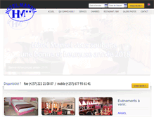 Tablet Screenshot of hotelmansel.com